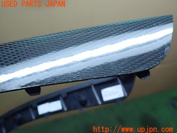 3UPJ=9232940645]アウディ S5 スポーツバック(8TCREL)純正 8K0 863 305 センターコンソールパネル トリム カーボン調 中古_4