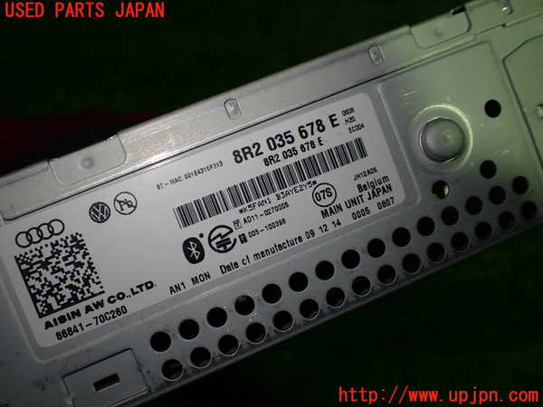 1UPJ-9232946589]アウディ・S5 スポーツバック(8TCREL)カーナビゲーション 中古_2