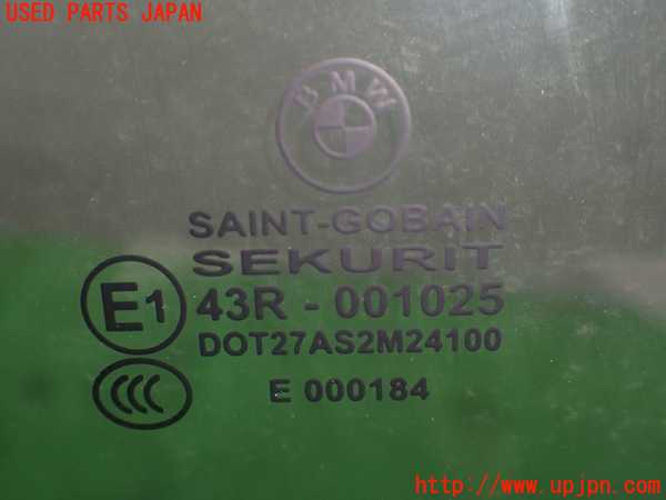 1UPJ-9232951382]BMW 220i カブリオレ F23(1J20)左クォーターガラス 中古 SAINT-GOBAIN SEKURIT M24100 43R-001025_3
