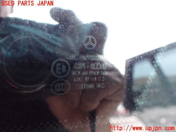 2UPJ-9232961380]ベンツ C200 ステーションワゴン(204248)(204)右クォーターガラス 中古(43R-00048 M187)_2