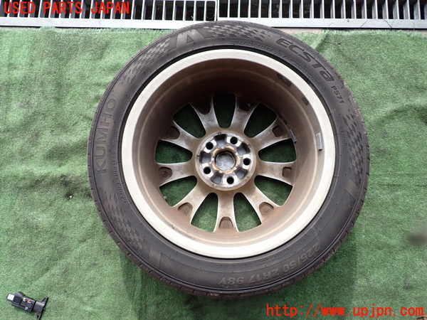 2UPJ-9232999037]レクサス・RC300h(AVC10)タイヤ　ホイール　1本② 225/50ZR1 中古_3