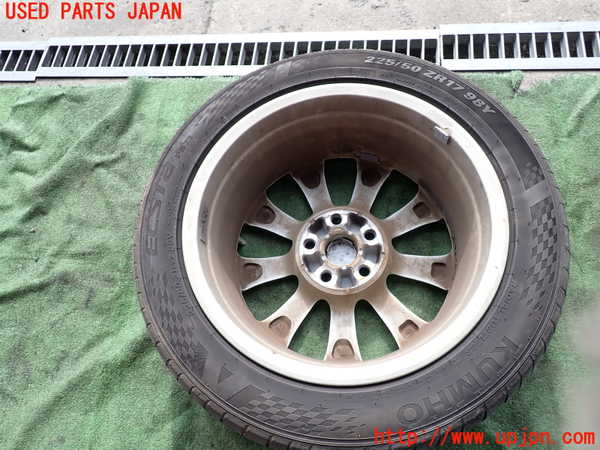 2UPJ-9232999038]レクサス・RC300h(AVC10)タイヤ　ホイール　1本③ 225/50ZR1 中古_4