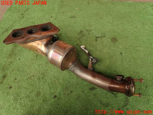 2UPJ-9233002041]ベンツ CLS350(218359)(218)エキマニ1 触媒 マニバーター 中古_2
