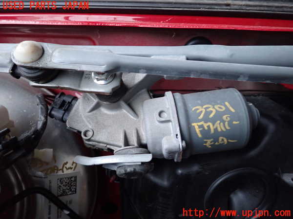 2UPJ-9233016770]BMW ミニ(MINI)クーパー F56(XR15M)フロントワイパーモーター 中古_2