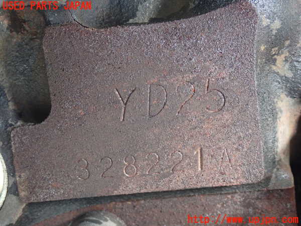 1UPJ-9233022010]NV350 キャラバン バン(VW2E26)エンジン YD25DDTI 中古_4