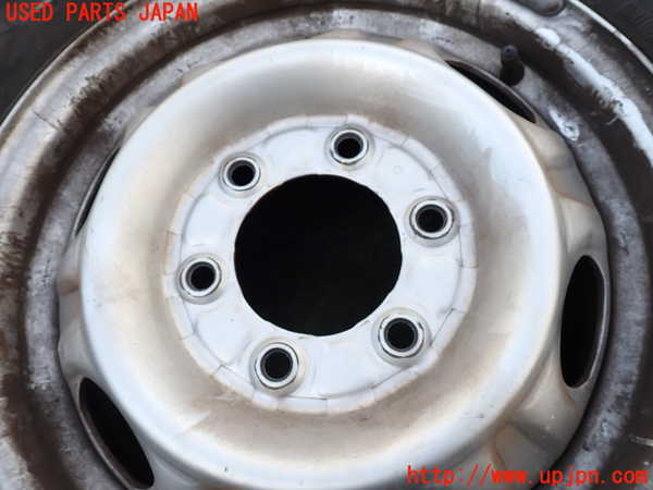 1UPJ-9233029029]NV350 キャラバン バン(VW2E26)タイヤ　ホイール　1本④ 195/80R15 中古_2