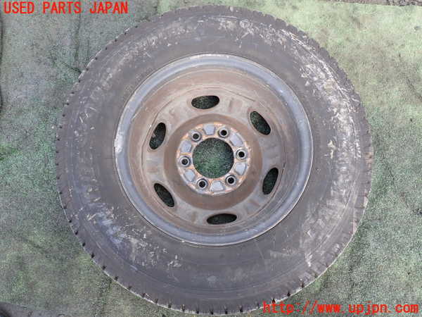 1UPJ-9233029027]NV350 キャラバン バン(VW2E26)タイヤ　ホイール　1本② 195/80R15 中古_3