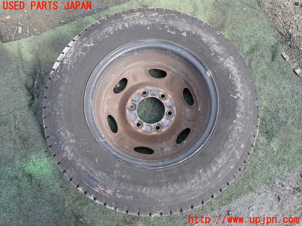 1UPJ-9233029028]NV350 キャラバン バン(VW2E26)タイヤ　ホイール　1本③ 195/80R15 中古_3