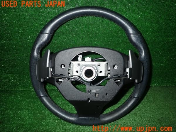 3UPJ=9233030617]コペン Cero(LA400K)純正オプション MOMO レザーステアリング 中古_2