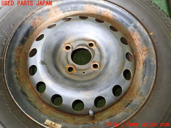 1UPJ-9233039021]コペン(LA400K)タイヤ　ホイール　1本① 185/70R14 中古_4