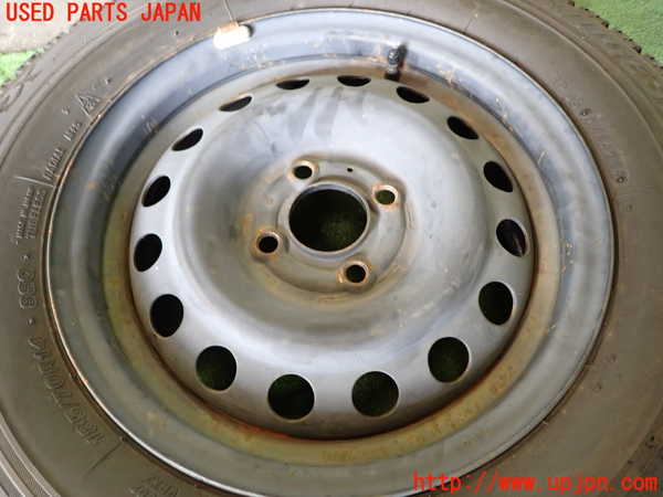 1UPJ-9233039024]コペン(LA400K)タイヤ　ホイール　1本④ 185/70R14 中古_4