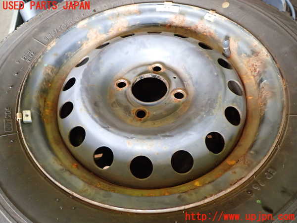 1UPJ-9233039022]コペン(LA400K)タイヤ　ホイール　1本② 185/70R14 中古_4