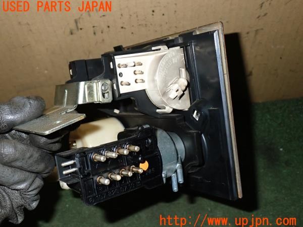 3UPJ=9233040532]ベンツ 500SL(不明 R107)純正 エアコンスイッチ 木目パネル ウッド 中古_5