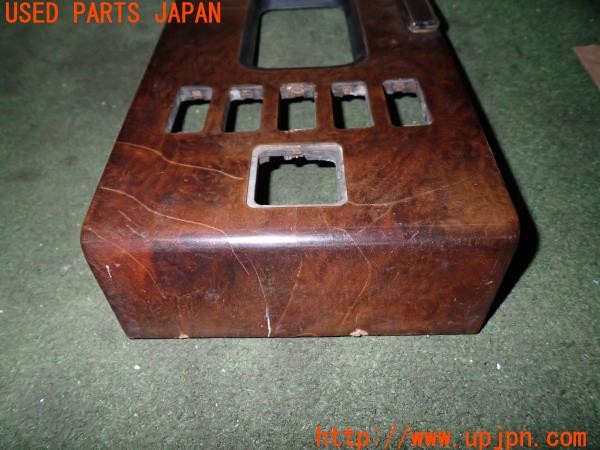3UPJ=9233040622]ベンツ 500SL(不明 R107)純正 シフトパネル ウッド 木目 中古_2