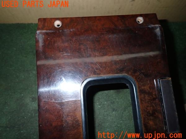 3UPJ=9233040622]ベンツ 500SL(不明 R107)純正 シフトパネル ウッド 木目 中古_3