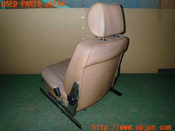 3UPJ=9233040644]ベンツ 500SL(不明 R107)純正 助手席 シートレール・レバー付き 中古_3