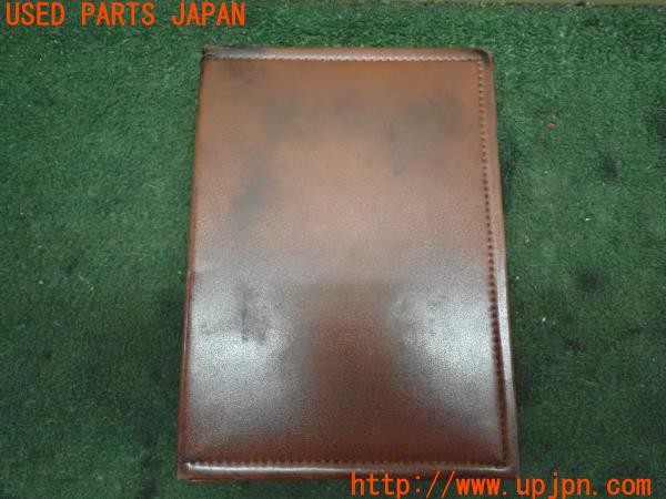 3UPJ=9233040801]ベンツ 500SL(不明 R107)車検証入れ マニュアルケース 中古_2