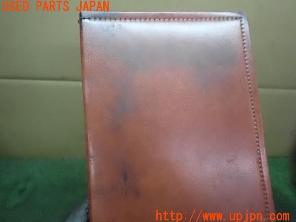 3UPJ=9233040801]ベンツ 500SL(不明 R107)車検証入れ マニュアルケース 中古_3