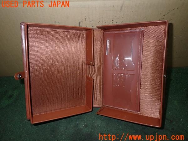 3UPJ=9233040801]ベンツ 500SL(不明 R107)車検証入れ マニュアルケース 中古_5