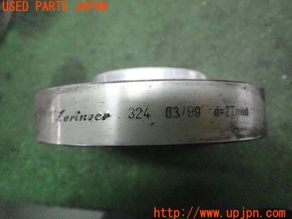 3UPJ=9233040969]ベンツ 500SL(不明 R107)Lorinser ロリンザー 324 ホイールスペーサー 27mm PCD112 5穴 取説・ロングボルト付き 中古_5
