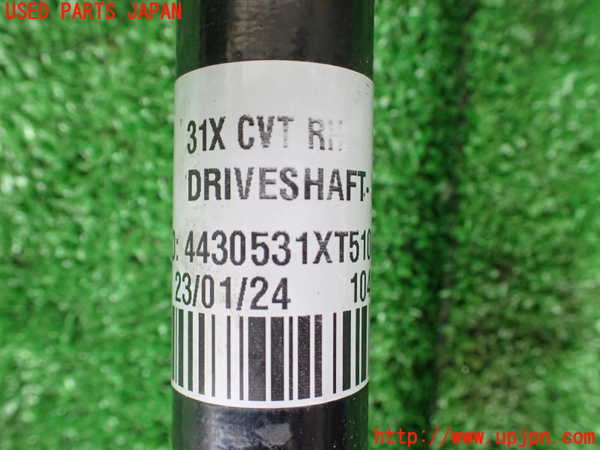 1UPJ-9233054010]WR-V(DG5)右フロントドライブシャフト 中古_2