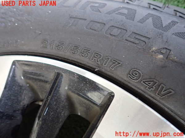 1UPJ-9233059037]WR-V(DG5)タイヤ　ホイール　1本② 215/55R17 中古_2