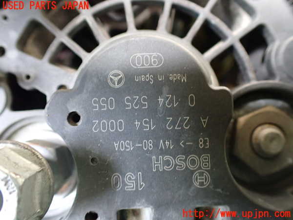 1UPJ-9233066015]ベンツ V350 W639(639350C)オルタネーター(ダイナモ) 中古_4