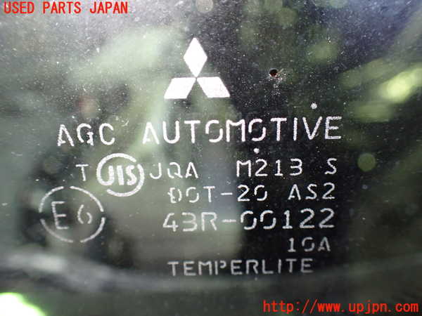 1UPJ-9233071202]デリカD：5(CV1W)左フロント三角窓ガラス 中古(43R-00122 M213)_2