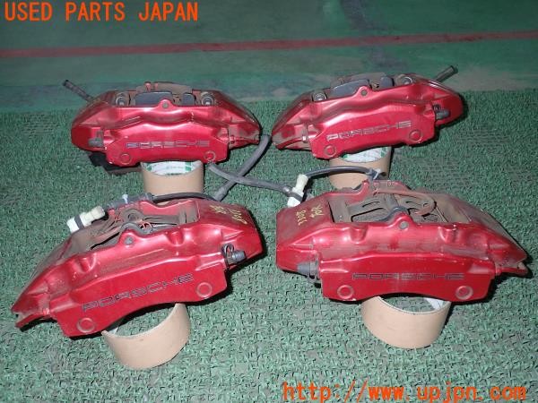 3UPJ=9233080302]ポルシェ ボクスター S(98624)brembo ブレンボ キャリパーローターセット 中古_3