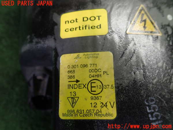 1UPJ-9233081132]ポルシェ・ボクスター(98624)左ヘッドライト HID 中古_4