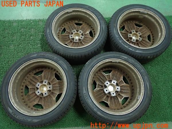 3UPJ=9233090918]グロリア グランツーリスモ アルティマ(HY33)STICH シュティッヒ RK-B17 タイヤホイール 17×8J? +38? 5H-114.3 4本 中古_2