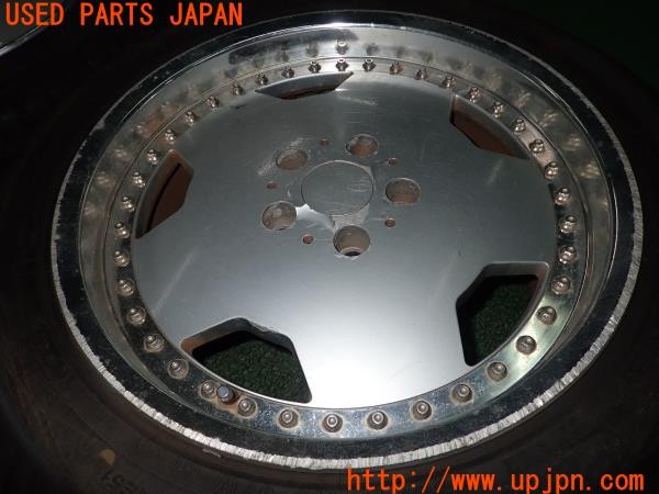 3UPJ=9233090918]グロリア グランツーリスモ アルティマ(HY33)STICH シュティッヒ RK-B17 タイヤホイール 17×8J? +38? 5H-114.3 4本 中古_3