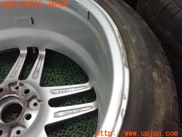 3UPJ=9233100919]BMW 218d アクティブツアラー(2C20 F45)KELLENERS ケレナーズ ホイール 18×8J+57 PCD112 5穴 4本 ジャンク_4