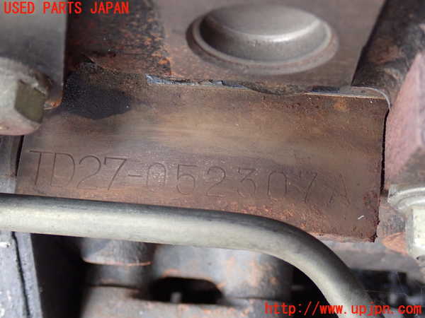 2UPJ-9233122010]ホーミーコーチ(ARME24)エンジン TD27TI 4WD 中古_4