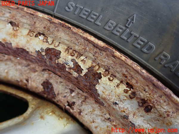 2UPJ-9233129026]ホーミーコーチ(ARME24)タイヤ　ホイール　1本① 215/70Ｒ15 中古_3