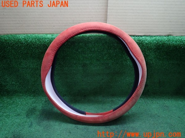 3UPJ=9233130001]レクサス UX300e(KMA10)MOMO モモ COMFORT MICROFIBER 37×8.2 ハンドルカバー ステアリングカバー 中古_4