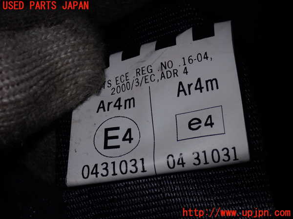 2UPJ-9233147155]セリカ(ZZT230)右2列目シートベルト 中古_3