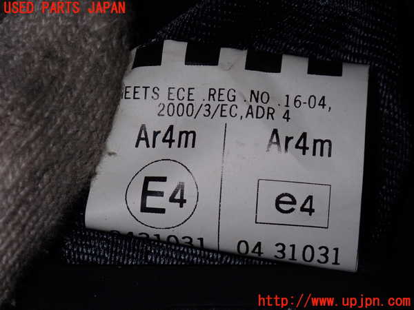 2UPJ-9233147185]セリカ(ZZT230)左2列目シートベルト 中古_3