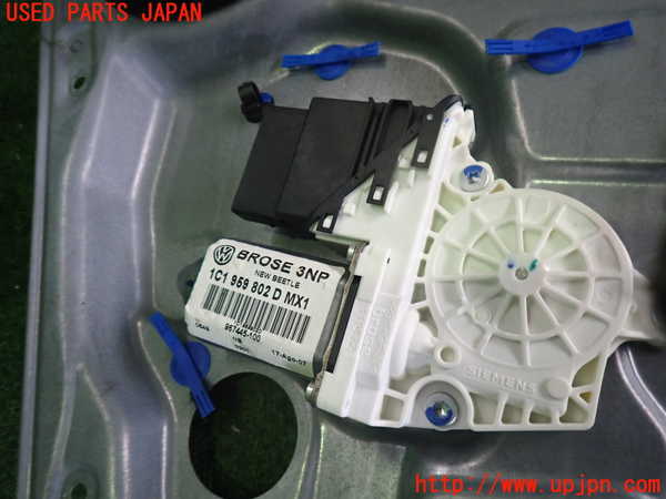 2UPJ-9233151266]VW ニュービートル(9CAZJ)左前レギュレーターモーター 中古_3