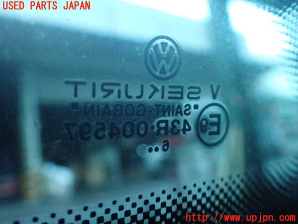 2UPJ-9233151380]VW ニュービートル(9CAZJ)右クォーターガラス (43R-004597) 中古_2