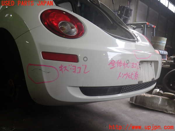 2UPJ-9233151610]VW ニュービートル(9CAZJ)リアバンパー 中古_5