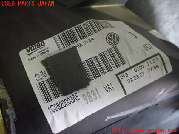 2UPJ-9233156081]VW ニュービートル(9CAZJ)エバポレーター1 中古_2