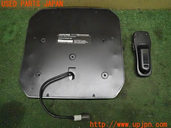 3UPJ=9233160559]ジープ グランドチェロキー(WK36A)ALPINE アルパイン TMX-R1050VG/GB RUE-4212 フリップダウンモニター リモコン付き 中古_4
