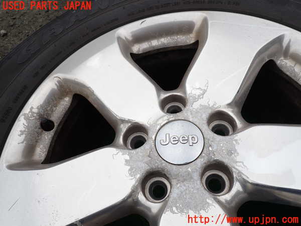 1UPJ-9233169043]ジープ・グランドチェロキー(WK36A)タイヤ　ホイール　1本③ 265/60R18 中古_2