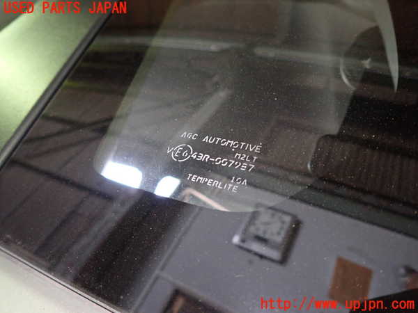 1UPJ-9233171382]ワゴンR(MH95S)左クォーターガラス AGC M2LT 中古_2