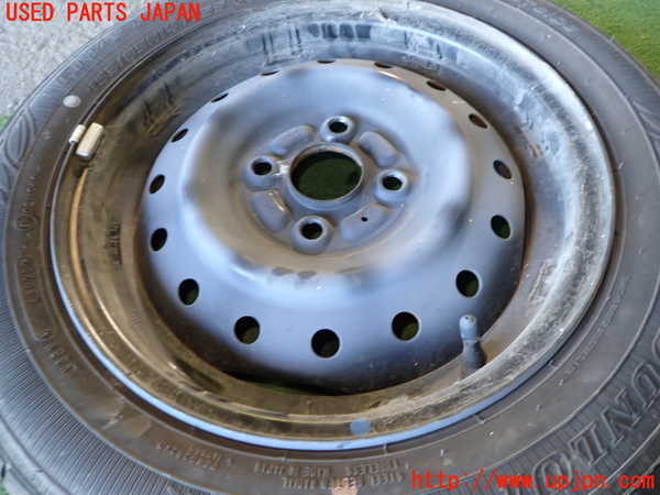 1UPJ-9233179022]ワゴンR(MH95S)タイヤ　ホイール　1本② 155/65R14 中古_4