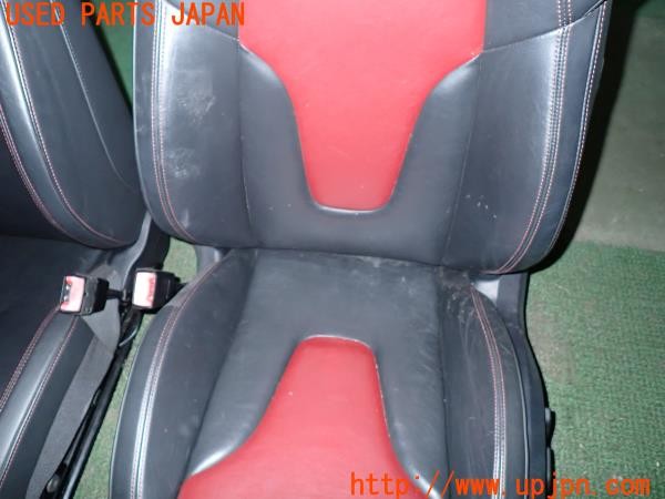 3UPJ=9233180609]アウディ TTSクーペ(8JCDLF)純正 シートセット 運転席 助手席 中古_3