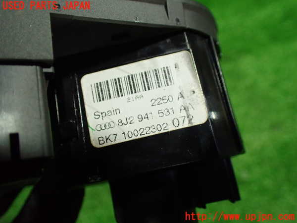 1UPJ-9233186285]アウディ・TTS クーペ(8JCDLF)ライトスイッチ 中古_2