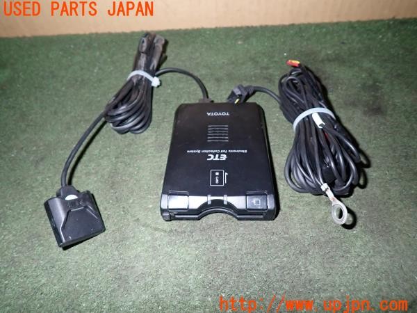 3UPJ=9233190503]ハイエースワゴン(RZH101G)純正 08686-00240 ETC車載器 中古_2