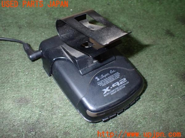 3UPJ=9233190575]ハイエースワゴン(RZH101G)Yupiteru ユピテル X-92 レーダー探知機 SUPER CAT 中古_3